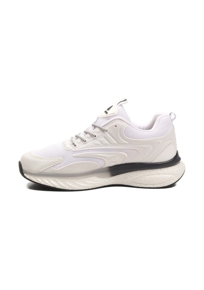 Beyaz Fileli Hafif Esnek Memory Foam Erkek Spor Ayakkabı 2294 M Beyaz - Siyah