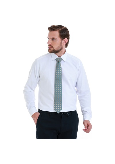 Hatemoğlu Beyaz Slim Fit Düz Slim Yaka Pamuklu Uzun Kollu Gömlek 30137 4111993 Hatemoğlu Beyaz Slim Fit Düz Slim Yaka Pamuklu Uzun Kollu Gömlek 30137 4111993