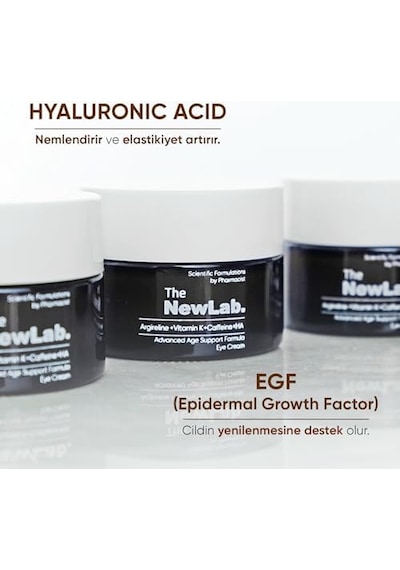 The Newlab. Dolgunlaştırıcı Etkili%10 Argireline Peptide Kaz Ayakları Ve Mimik Çizgisi Karşıtı 15 Ml