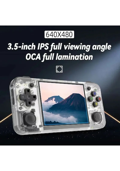 Rg 35xx H Retro El Oyun Konsolu Beyaz 64 Gb - 3.5 İnç Ips 640x480 Ekran Çift Analog Kol Allwinner H700 Çift Bant Wi-fi 5g Bluetooth Hdmı Tv Çıkışlı Taşınabilir Psp Ps1 Atari Konsolu Rg 35xx H Retro El Oyun Konsolu Beyaz 64 Gb - 3.5 İnç Ips 640x480 Ekran Çift Analog Kol Allwinner H700 Çift Bant Wi-fi 5g Bluetooth Hdmı Tv Çıkışlı Taşınabilir Psp Ps1 Atari Konsolu
