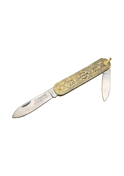 Metal Saplı Sürmene 013 Geleneksel Hediyelik Kamp Çakı 14 Cm Çok Renkli