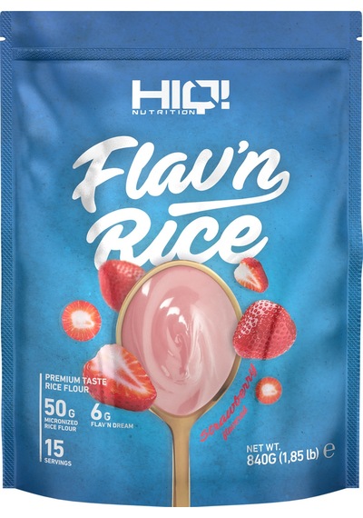 Hıq Flav'n Rice 840g Strawberry Flavored
