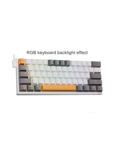 Rgb Mekanik Klavye Z11 İngilizce Q Mekanik Oyuncu Klavyesi Brown Switch