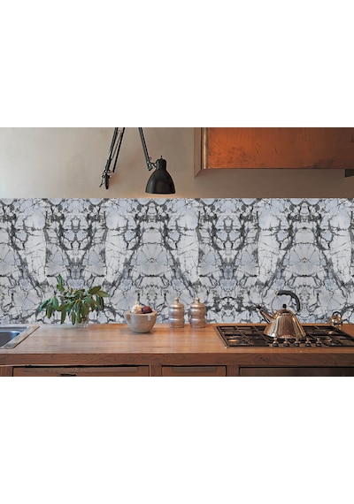 Tink Kendinden Yapışkanlı 41 x 62 CM Siyah Çizgi Desenli Pvc Panel