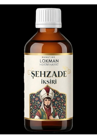 Lokman Hekim Osmanlı Geleneğinden Günümüze Şehzade İksiri Şurubu 125 Ml Cam Şişe 125 G