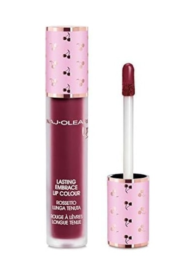 Naj Oleari Lasting Embrace 10 Mat Metalik Görünümlü, Uzun Süre Kalıcı Likit Ruj 0