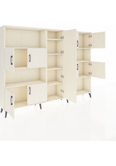 Arges Dolap 10 Raflı 9 Kapaklı 220x30x163 Aytaşı-aytaşı Aytaşı-aytaşı