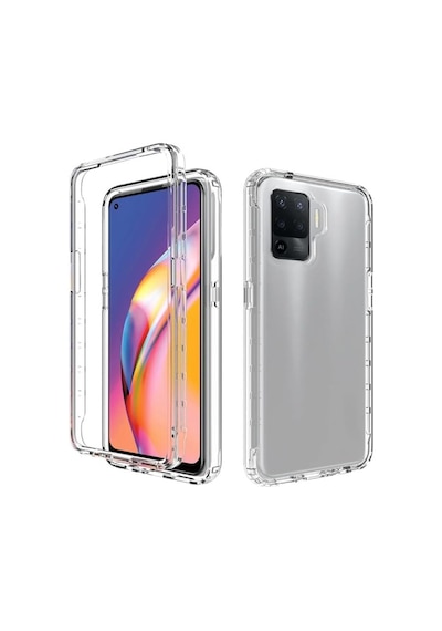 İle Uyumlu Şeffaf Clear Silikon Yüksek Kalite Darbeye Dayanıklı Şık Telefon Kılıfı Oppo Reno 5 Lite 50 x 22
