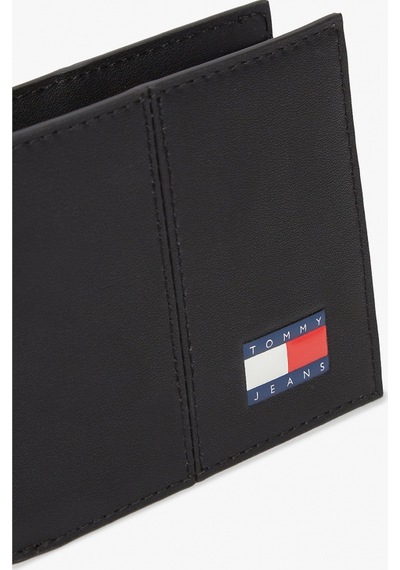 Tommy Hilfiger Tjm Heritage Kartlıklı Erkek Siyah Cüzdan Am0am14281bds Siyah