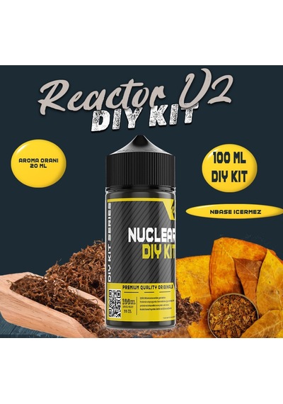 Nuclear Dıy Kit Reactor V2 Gıda Aroma 20 Ml Aroma İçerir 100 Ml