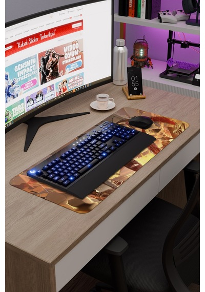 Dehya Genshin Impact Anime Gacha V4 - 70x30 Xl Gaming Mouse Pad Fare Altlığı