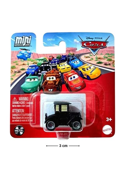 Disney Pixar Cars - Mini Racers - Lizzie Siyah