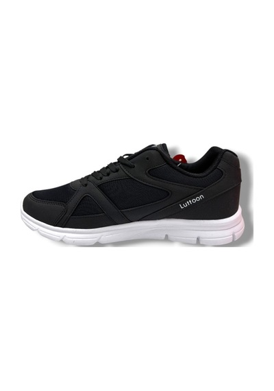 Luttoon 251-26 Deri Anorak Anatomik Erkek Sneaker Siyah Beyaz 45-48