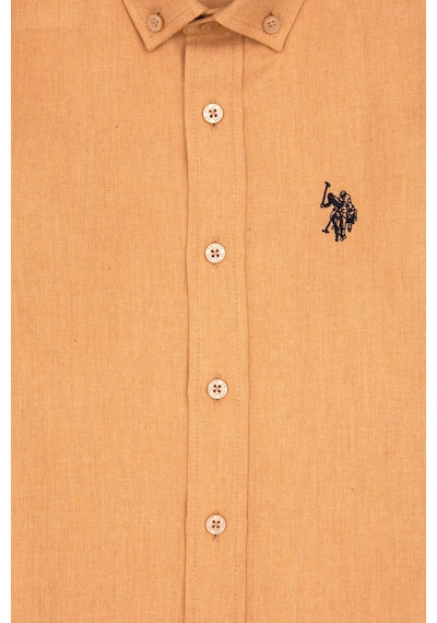 U.s. Polo Assn. Erkek Çocuk Camel Gömlek Basic 50316769-vr015 Camel