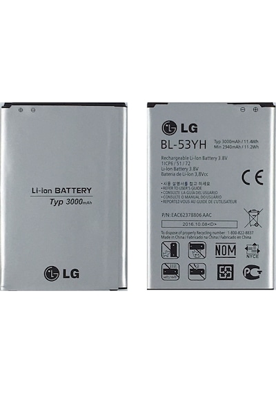 Teknonet Lg G3 Uyumlu Lg Bl-53yh 3000 Mah Batarya