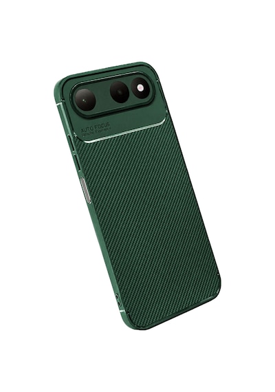 Uryport Tecno Spark 50 5g Auto Focus Karbon Kapak - Yeşil
