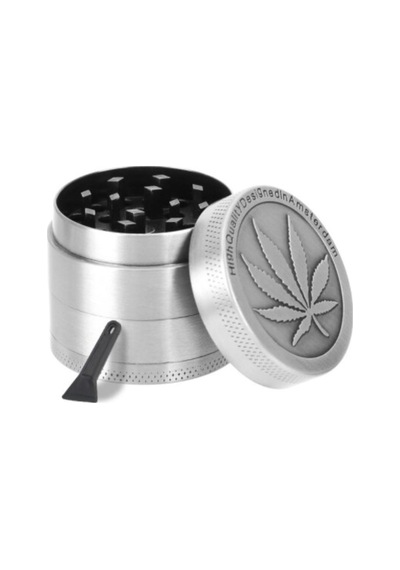 Çelik Tutun Öğütücü Grinder Mıknatıslı Kapak 4 Katmanlı Yapı
