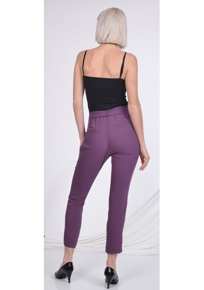 Soralline Kadın Pantolon 1696 Mor Mor