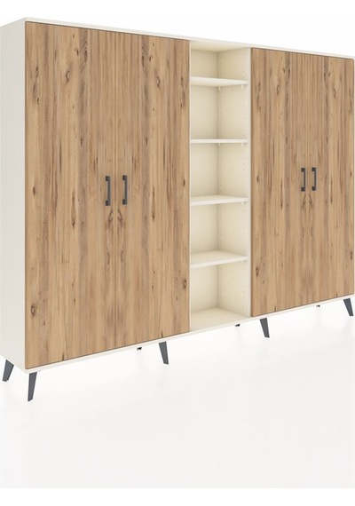 Arges Dolap 12 Raflı 4 Kapaklı 220x30x163 Aytaşı-çam/aytaşı Atlas Çam/aytası - Aytası Arges Dolap 12 Raflı 4 Kapaklı 220x30x163 Aytaşı-çam/aytaşı Atlas Çam/aytası - Aytası