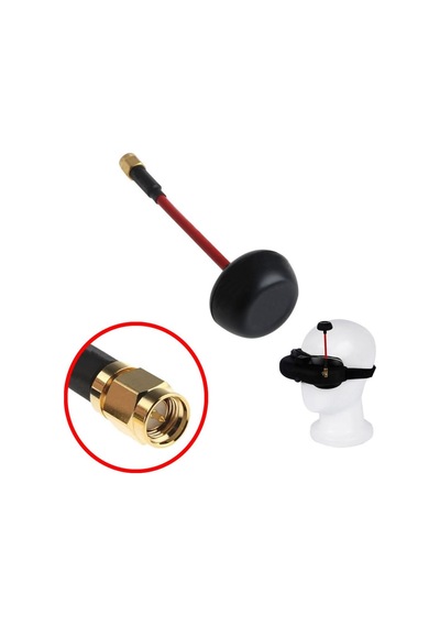 5.8ghz Sma Erkek Anten Esnek Dairesel Polarize Omni Mantar Anten Rc Fpv Drone Multicopter Quadcopter