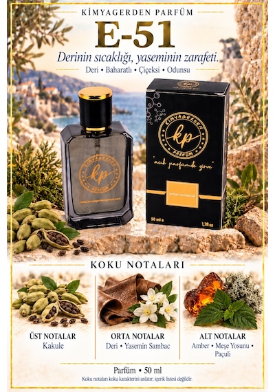KP E-51 Erkek Parfüm EDP 50 ML