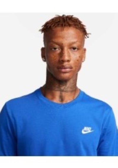 Nike Ar4997-480 T-shirt Mavi