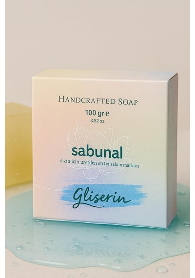 Glycera Gliserin Sabunu 3 Adet - Yoğun Nem Hissi İçin Gliserinli Doğal Bakım Sabunu