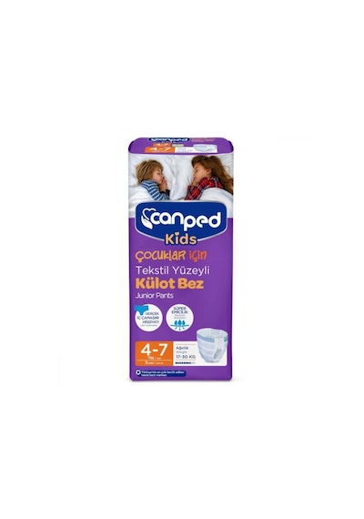 Canped Külot Çocuk Bezi Pants 4 7 Yaş