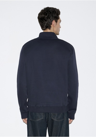 Mavi - Yarı Fermuarlı Lacivert Sweatshirt 0s10539-83699 Lacivert