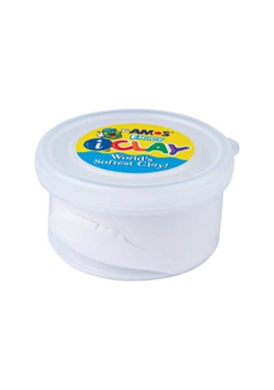 Amos İ Clay Zıplayan Oyun Hamuru Proje Oyun Hamuru 6 Renk 6x30gr Çok  Renkli