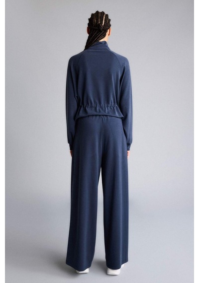 Defacto Wide Leg Cepli Geniş Paça Uzun Modal Sporcu Pantolon G6873ax25wnnv146 Lacivert-nv146