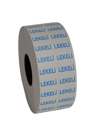 Lekeli Etiketi 1 Rulo 3500 Adet Çok Renkli