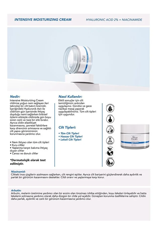 Rimu Health Products Tüm Cilt Tiplerine Özel Ekstra Yoğun Nemlendirici Ve Yaşlanma Karşıtı Cilt Bakım Seti