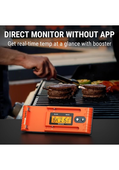 Thermopro Tp962 Twin Tempspike Tam Kablosuz Çift Problu Akıllı Et Termometresi, 150m Menzilli Bluetooth Barbekü Ve F Diğer