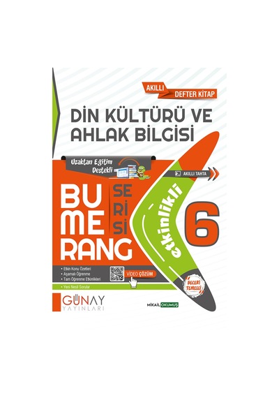6. Sınıf Bumerang Etkinlikli Din Kültürü Kitabı 2023