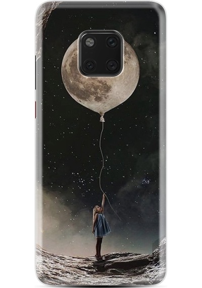 Huawei Mate 20 Pro Kılıf Silikon Pizza Tower Jackson 1368