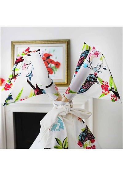 Kiddy's Teepee Tepe Tekli Bayrak - Kuşlu