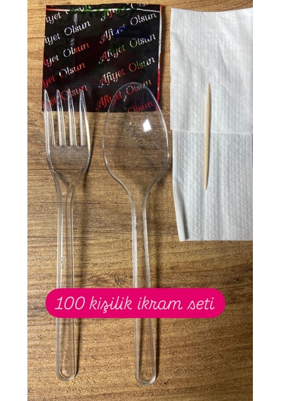 100kişilik İkram Seti Şeffaf