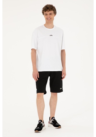 U.S. Polo Assn. Erkek Comfort Fit Bisiklet Yaka Beyaz Tişört 50287083-VR013 U.S. Polo Assn. Erkek Comfort Fit Bisiklet Yaka Beyaz Tişört 50287083-VR013