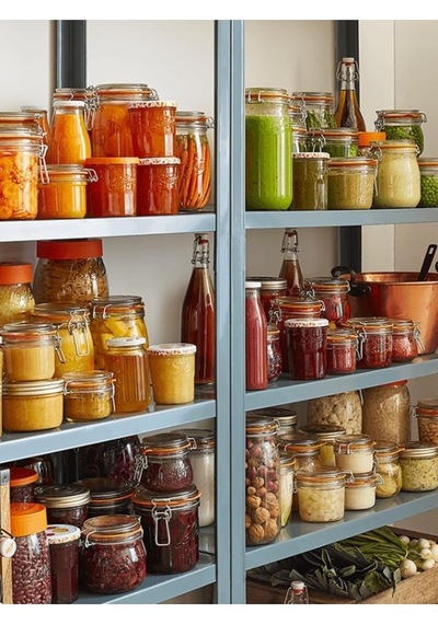 Le Parfait Color Vis Yeşil Kapaklı Cam Kavanoz 3l Diğer