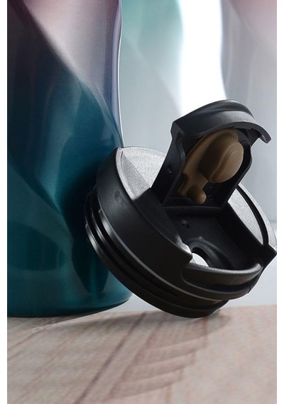 Komple 304 L Çelik Degrade 6 Oz 500 Ml Kahve Termos Mug Cin229ml Açık Beyaz