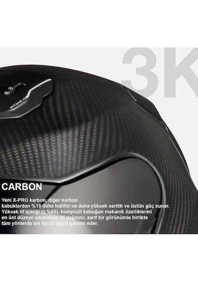 Nexx X.r3r Hagıbıs Karbon Kapalı Motosiklet Kaskı Mor