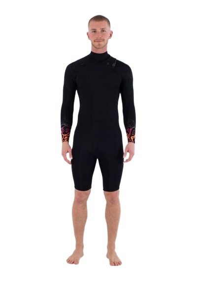 Hurley Hurley Air 22 Mm Bubble Ls Springsuit Erkek Siyah Fullsuit 2211