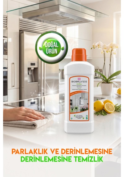 Doğal Ankastre Temizleyicisi Kirlenme Lekeler 750 Ml 2'li Set Diğer