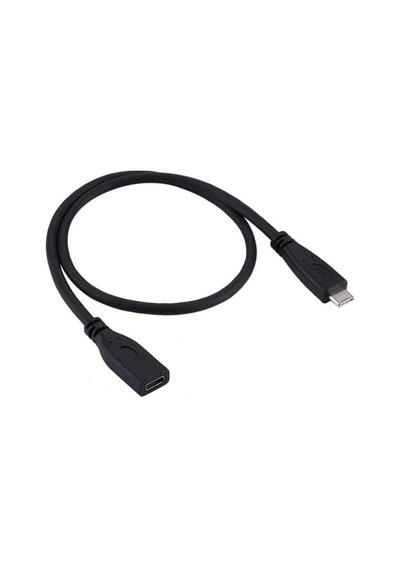 50 Cm Type-C Usb 3.1 Dişi Erkek Uzatma Kablosu 50Cm Typec Uzatma