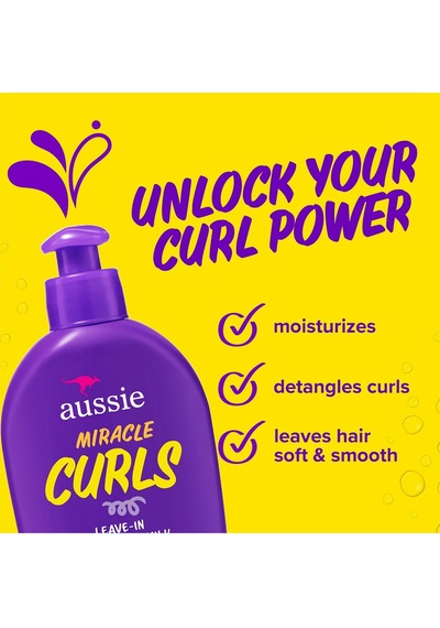 Aussie Miracle Curls Dolaşık Saç Açıcı Durulanmayan Saç Bakım Sütü 200ml