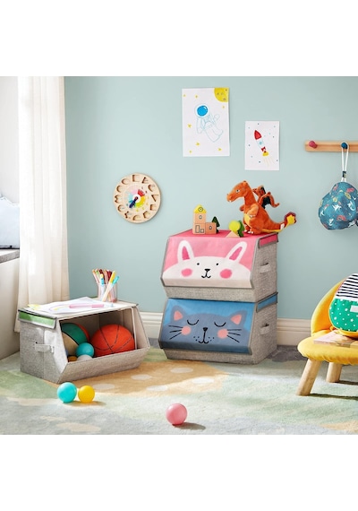 Saklama Kutuları, 3'lü Set, Katlanır Kutular, Kulplu Kumaş Kutular, Oyuncak Düzenleyici, Manyetik Kapaklar, Çocuk Odaları, Oyun Odaları, Hayvan Motifleri, Pembe, Mavi, Yeşil Ve Gri Rfb760p01 Çok Renkli Saklama Kutuları, 3'lü Set, Katlanır Kutular, Kulplu Kumaş Kutular, Oyuncak Düzenleyici, Manyetik Kapaklar, Çocuk Odaları, Oyun Odaları, Hayvan Motifleri, Pembe, Mavi, Yeşil Ve Gri Rfb760p01 Çok Renkli