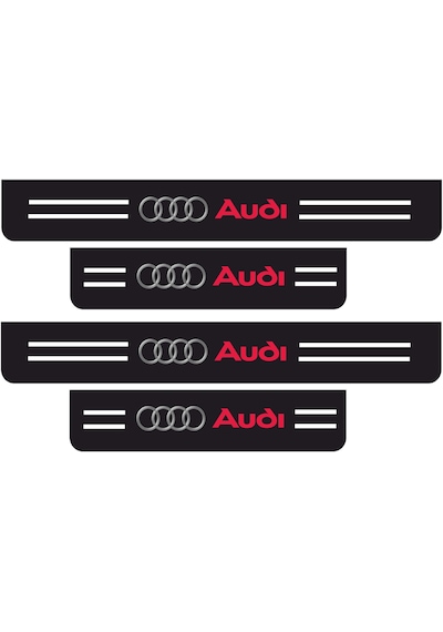 Audi S4 Kapı İç Koruma Ayaklık Sticker Markalı