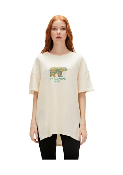 Bad Bear 23.03.07.001-C108 Re-Finger Kadın T-Shirt 001