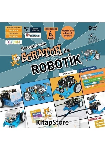 Kitapstore- Çocuklar için Scratch ile Robotik / Hüseyin Kervan